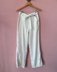 Belted High Rise Wide Leg Pants by OAT