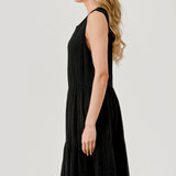 Garment Dye Gauze Dress by Hashttag