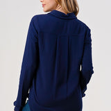 Navy Button Down Shirt, Hashttag