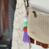 Guatemalan handmade bag charms