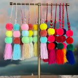 Guatemalan handmade bag charms