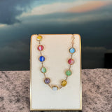 Multicolor Agate Bracelet, Zhanna Jewelry