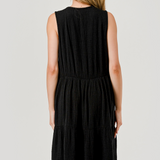 Garment Dye Gauze Dress by Hashttag