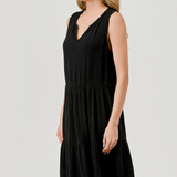 Garment Dye Gauze Dress by Hashttag