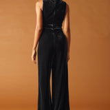 FINAL TOUCHES VELVET JUMPSUIT, Flying Tomato (online only)