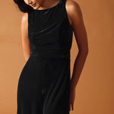 FINAL TOUCHES VELVET JUMPSUIT, Flying Tomato (online only)