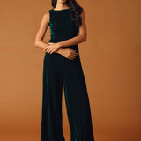 FINAL TOUCHES VELVET JUMPSUIT, Flying Tomato (online only)