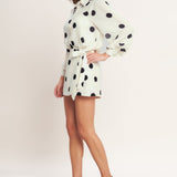 Polka Dot WOVEN SKORT, Flying Tomato