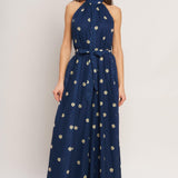 NIGHTFALL MUSE WOVEN JUMPSUIT