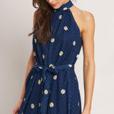 NIGHTFALL MUSE WOVEN JUMPSUIT