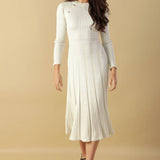 HIGH STANDARDS SWEATER MIDI DRESS, Flying Tomato (online only)