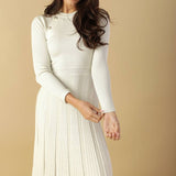 HIGH STANDARDS SWEATER MIDI DRESS, Flying Tomato (online only)