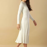 HIGH STANDARDS SWEATER MIDI DRESS, Flying Tomato (online only)
