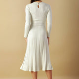 HIGH STANDARDS SWEATER MIDI DRESS, Flying Tomato (online only)