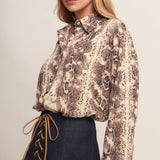 URBAN GODDESS WOVEN TOP, Flying Tomato