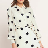 Polka dot blouse, Flying Tomato (online only)