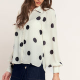 Polka dot blouse, Flying Tomato (online only)