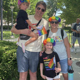 'Kindness Is' Pride Kids Tee, Kind Cotton