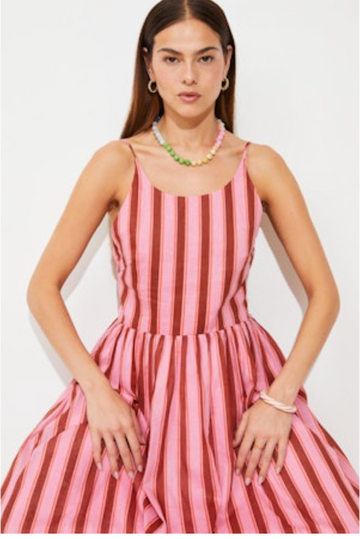 *Preorder* Cyrus Dress in Rose, by Suncoo