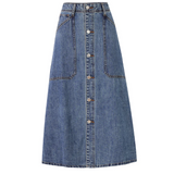 The Cathy Denim Skirt, by Frnch