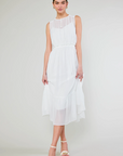 White Sleeveless Dress, Current Air