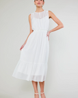 White Sleeveless Dress, Current Air