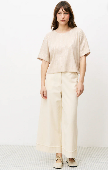Araceli Trousers in Cream, by FRNCH