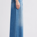 Hidden Jeans MEDIUM WASH SLIT FRONT POCKET STRETCH WIDE LEG NORI