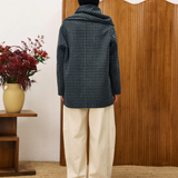 Shadow Navy Blue Coat, by Frnch