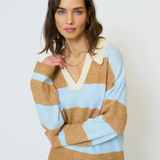 Marley Striped Rugby Sweater, Central Park West