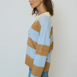 Marley Striped Rugby Sweater, Central Park West