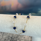 Brazilian Lapis Lazuli Bracelet, Zhanna Jewelry