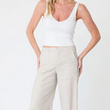 Tallulah Wide Leg Pant in Pampas, by Level 99