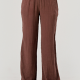 Garment Dye Easy Breezy Pants in Black, Hashttag