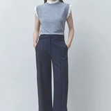 Jicky Trousers in Bleu Nuit, by Suncoo