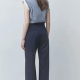 Jicky Trousers in Bleu Nuit, by Suncoo