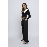 STORIA - SOLID PLEATED TROUSERS