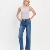 Lovervet by VERVET  Mid Rise, Straight Leg