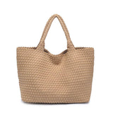Sol and Selene - Sky's The Limit - Large Woven Neoprene Tote