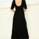 CATCH ME A DREAM SMOCKED MAXI DRESS