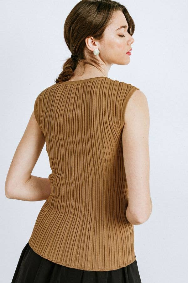 Ribbed Knit Top, by Flying Tomato & Free Market