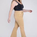 Plus Size High Rise Flare Jeans, Vervet by Flying Monkey