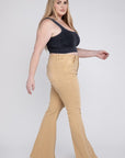 Plus Size High Rise Flare Jeans, Vervet by Flying Monkey