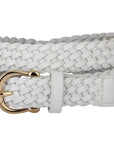 Most Wanted USA - Classic Braided Equestrian Buckle Leather Belt