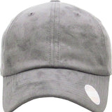 KBETHOS - SUEDE BASEBALL CAP Taupe