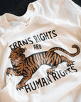 *preorder* Houndstooth Design + Supply Co - Trans Rights are Human Rights Tee - White