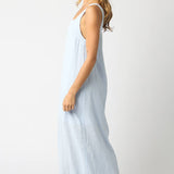 Olivaceous - Avery Relaxed Maxi Tank Dress