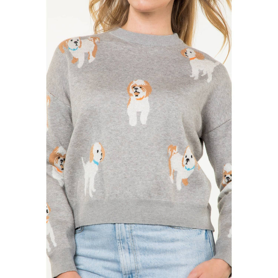 THML - Dog Knit Sweater