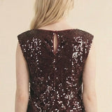 Mustard Seed - All-Over Paillette Embroidered Knit Top