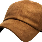 KBETHOS - SUEDE BASEBALL CAP Taupe